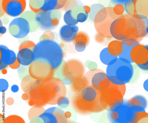 Background pattern abstract design texture. Seamless. Theme is about glows, flare, color, pattern, colorful, air, graphic, circle, inspiration, blurry, sequins, blurred, illuminated, decoration