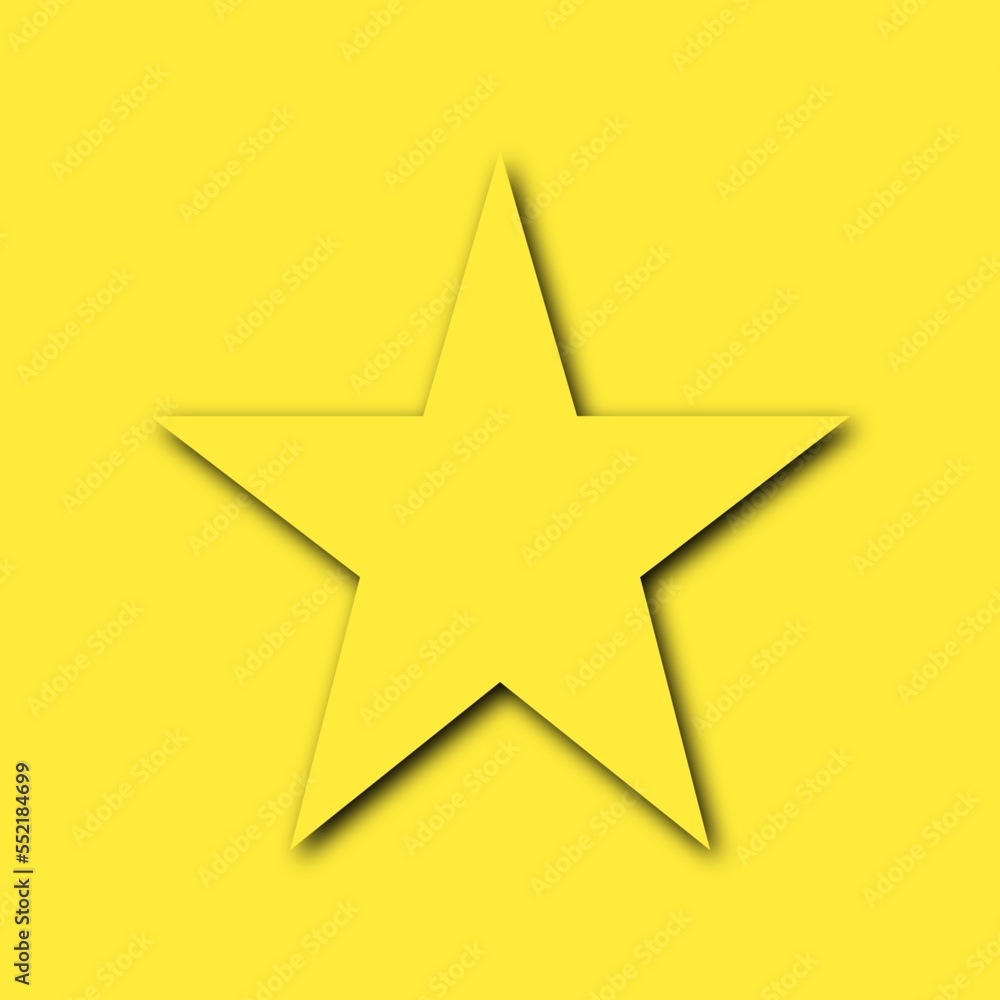 Obraz premium 3d golden star