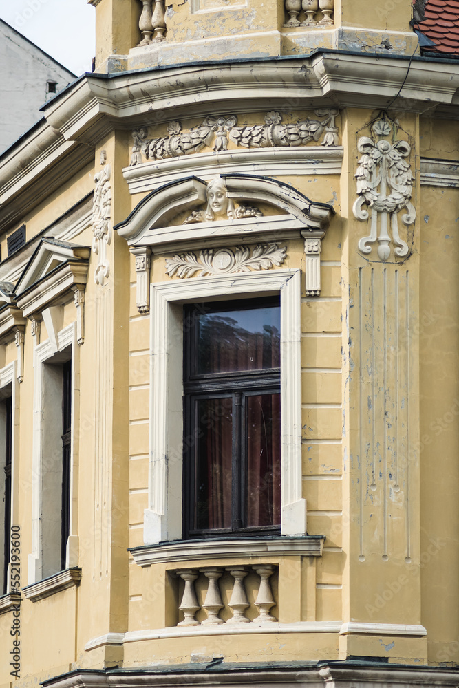 Beautiful architecture in the center of Valjevo