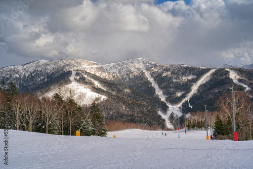 Ski resort Mountain Air Resort, Yuzhno-Sakhalinsk, Russia photo