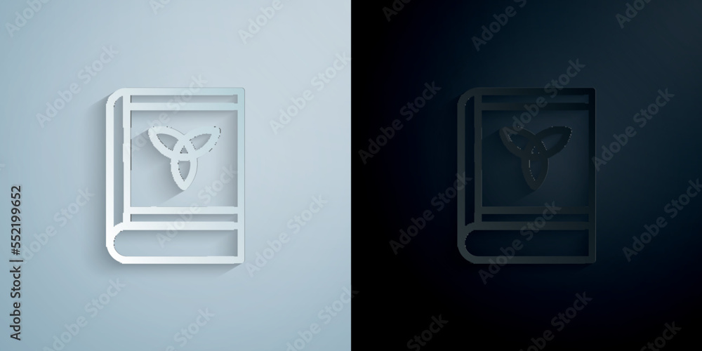 Celtic paper icon with shadow vector illustration Celtic paper icon with shadow vector illustration
