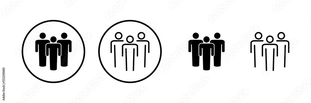 People icon vector illustration. person sign and symbol. User Icon vector People icon vector illustration. person sign and symbol. User Icon vector