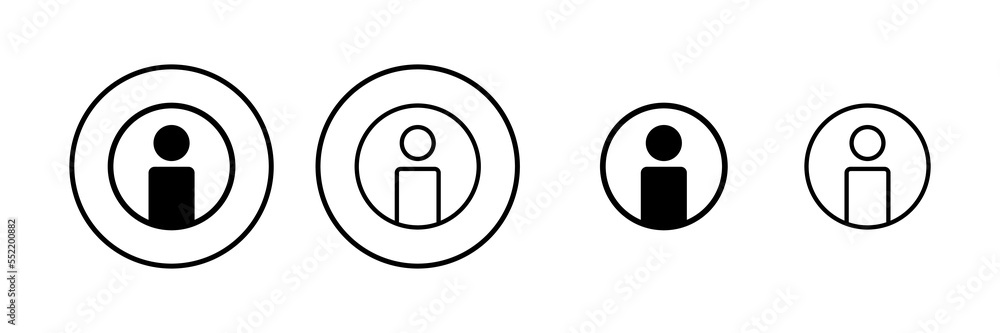 User Icon vector illustration. person sign and symbol. people icon. User Icon vector illustration. person sign and symbol. people icon.