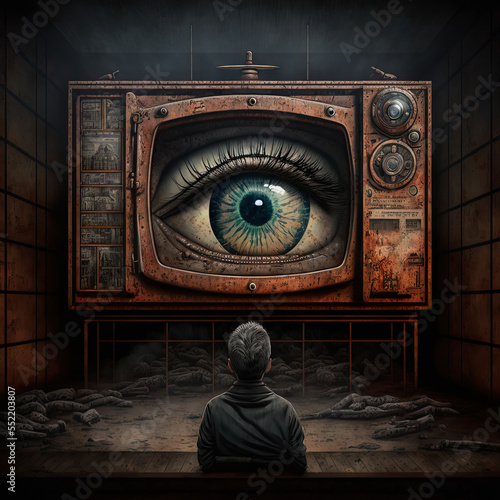 The all seeing television set