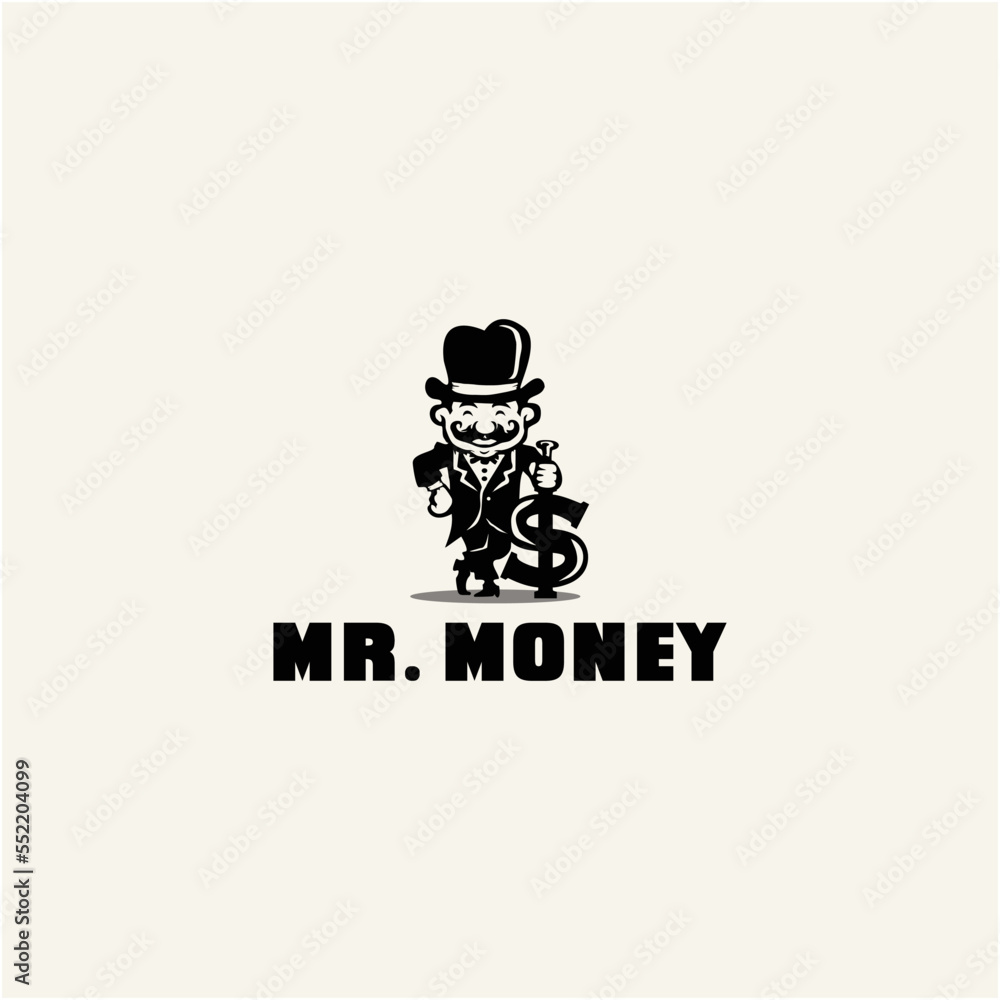 Mr money logo design Mr money logo design