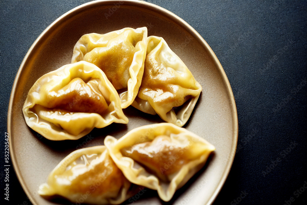 Vertical shot of delicious ginger pork pot Generative AI Vertical shot of delicious ginger pork pot Generative AI