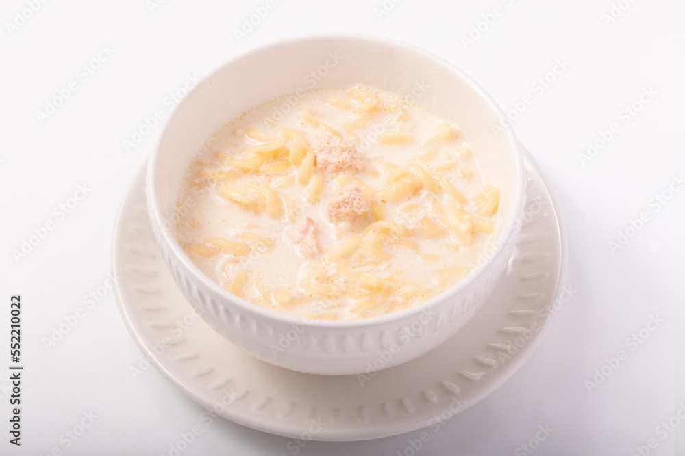 たらこクリームスープパスタ たらこクリームスープパスタ