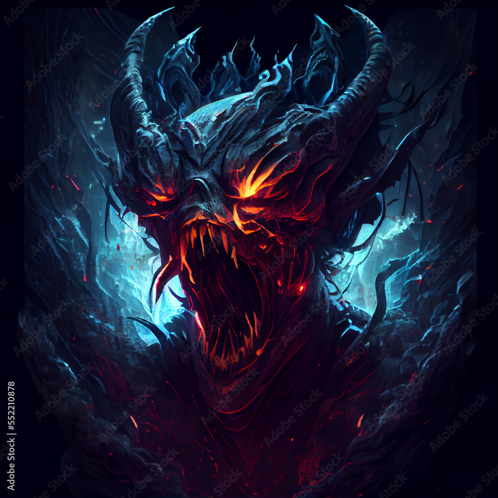 Obraz premium Subterranean Monsters