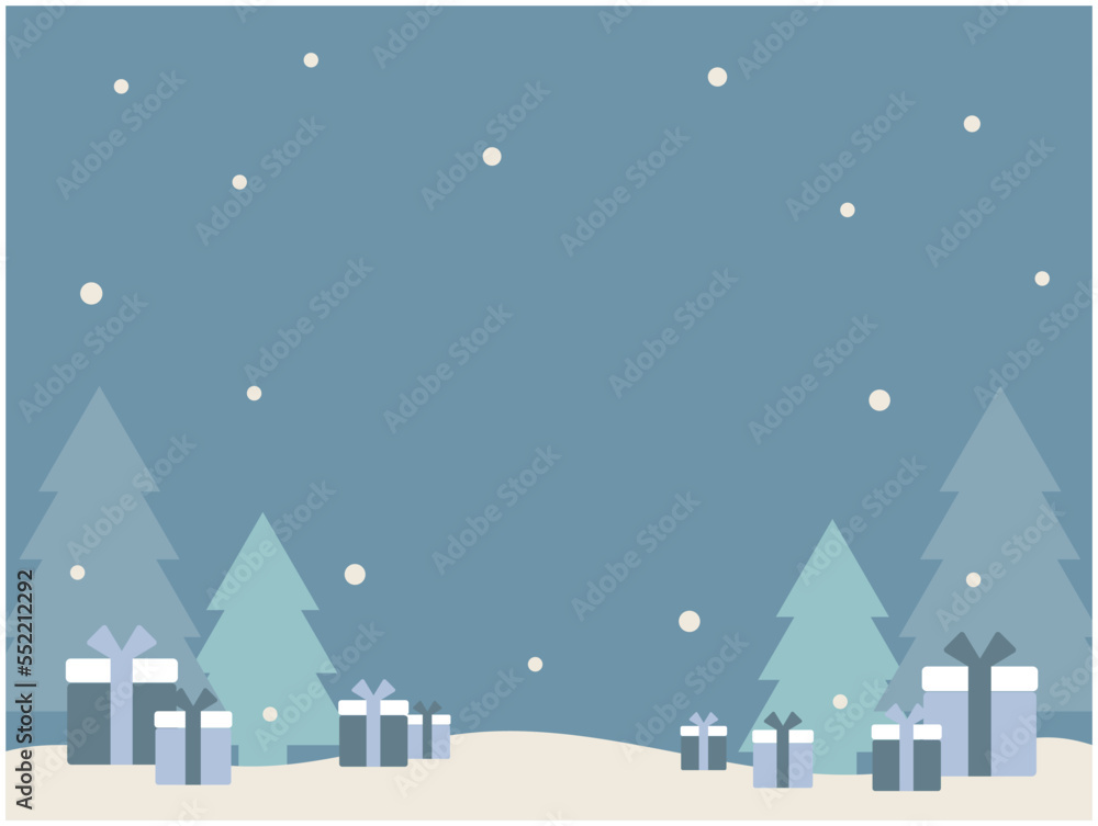 クリスマスの背景素材 クリスマスの背景素材