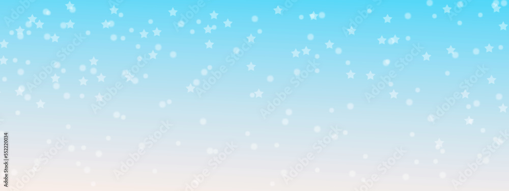 Beautiful snow falling background. White snowflakes flying in the air, Winter snow falling background with copy space. Winter snow background.