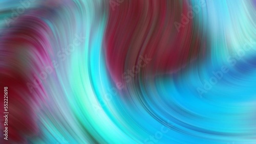  Liquid holographic background. Smooth silk cloth surface with ripples and folds in tissue. 4K 3D rendering seamless looping animation.