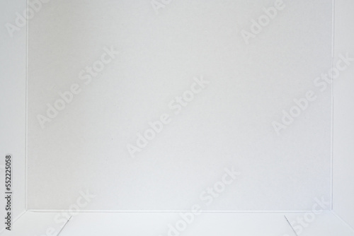 Wallpaper Mural white cardboard paper box, paper textured background Torontodigital.ca