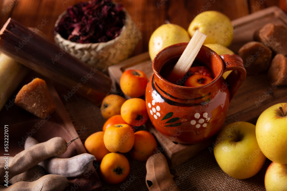 Ponche de Frutas Navideño. In Mexico, Christmas fruit punch is a hot fruit-infused drink, traditionally consumed in the December season during posadas and Christmas Eve.