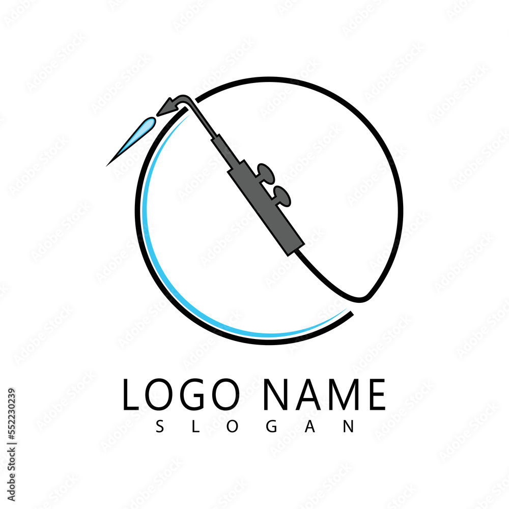 Welding Tool Vector Icon Design Illustration Welding Tool Vector Icon Design Illustration