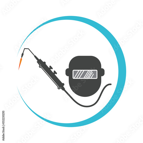 Welding Tool Vector Icon Design Illustration