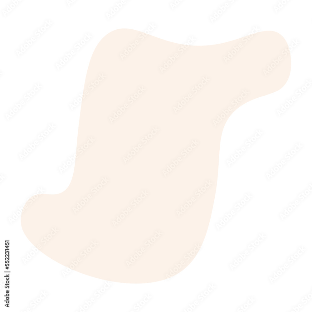 Organic Blob Shape Element Organic Blob Shape Element