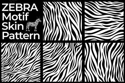 Zebra animal skin print pattern. Seamless background with zebra skin pattern. Zebra Animal Motif Vector Seamless Pattern. Zebra skin pattern. Curved stripes seamless pattern. Animal skin Pattern.