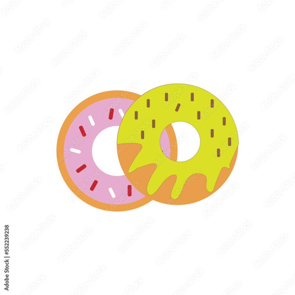 Fototapeta premium donut icon