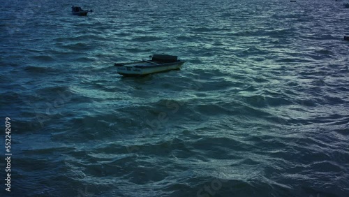 Wallpaper Mural Boats on the beach moving with the wind. Torontodigital.ca