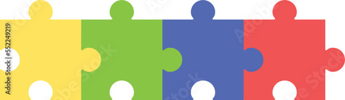 Game Puzzle Isolated Shape