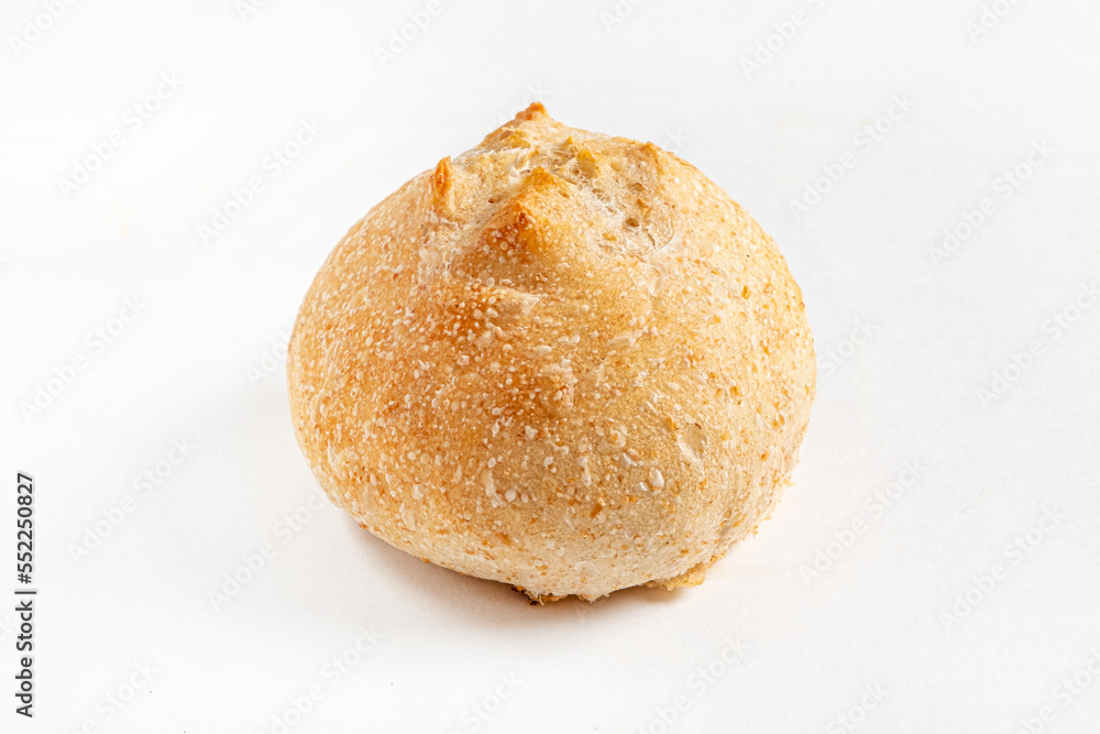 fresh bread on the white background fresh bread on the white background