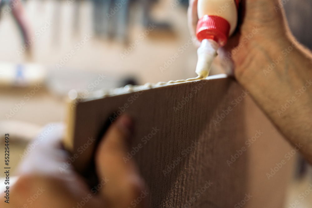 Artisan Working with Wood