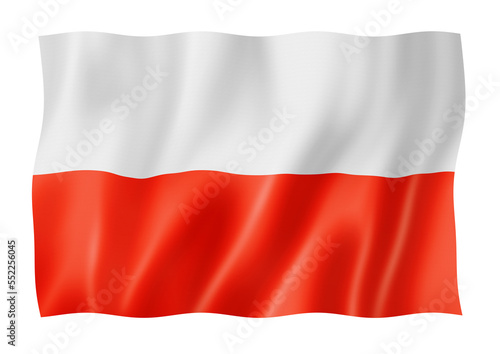 Polish flag isolated on white Free Download Polish flag isolated on white - GFXLoad