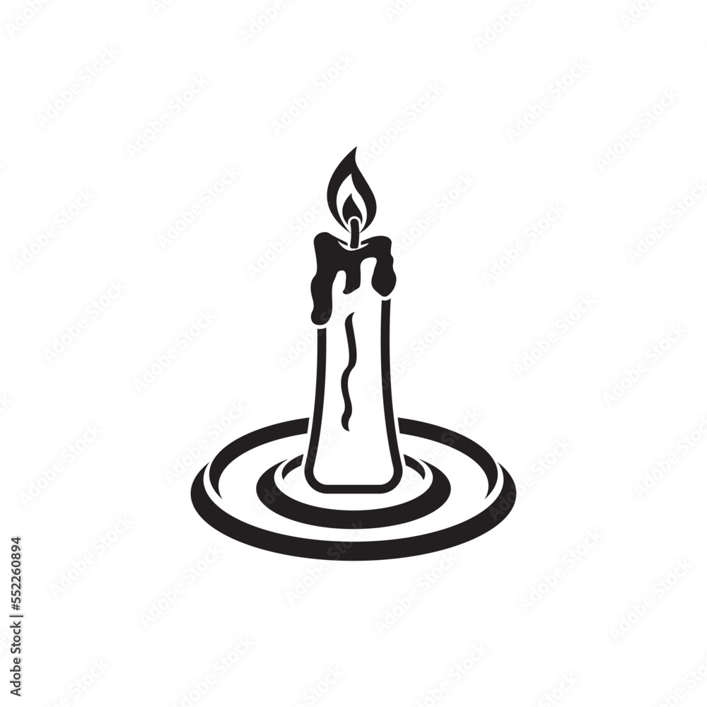 candle icon vector illustration template design candle icon vector illustration template design