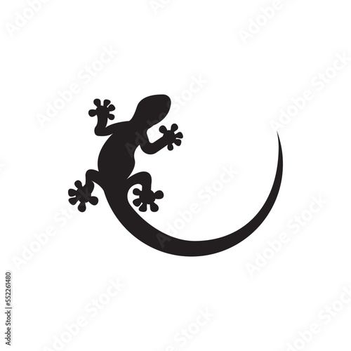 house lizard vector icon illustration simple design