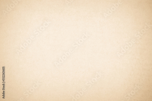 Cardboard tone vintage texture background, cream paper old grunge retro rustic for wall parchment empty.