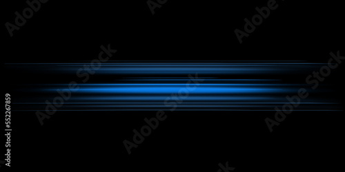 Abstract blue technology background with high speed light dark background with arrow light triangular background