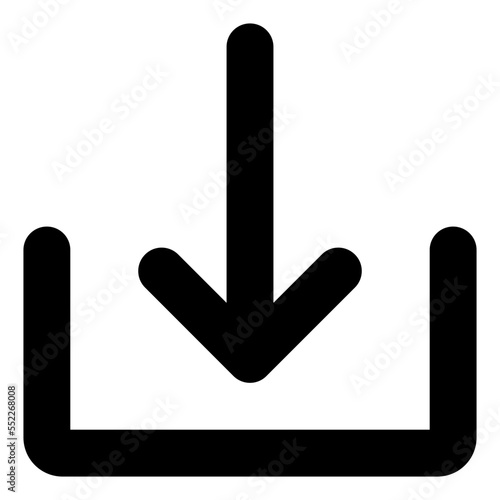 download glyph icon