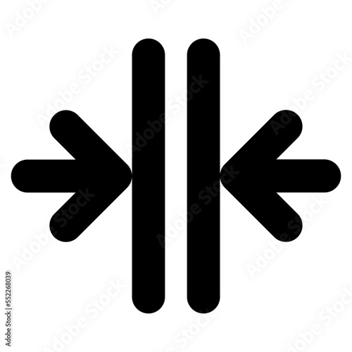 merge glyph icon