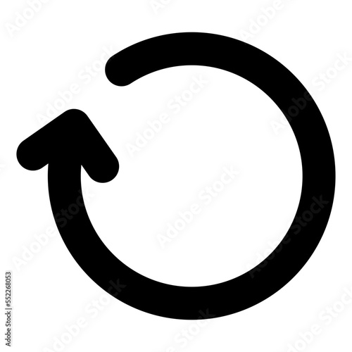 refresh glyph icon