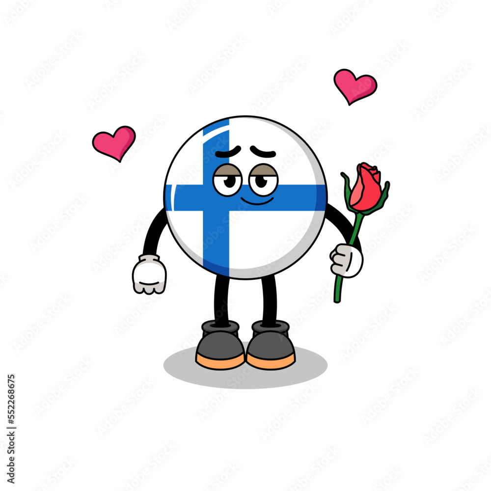 finland mascot falling in love finland mascot falling in love