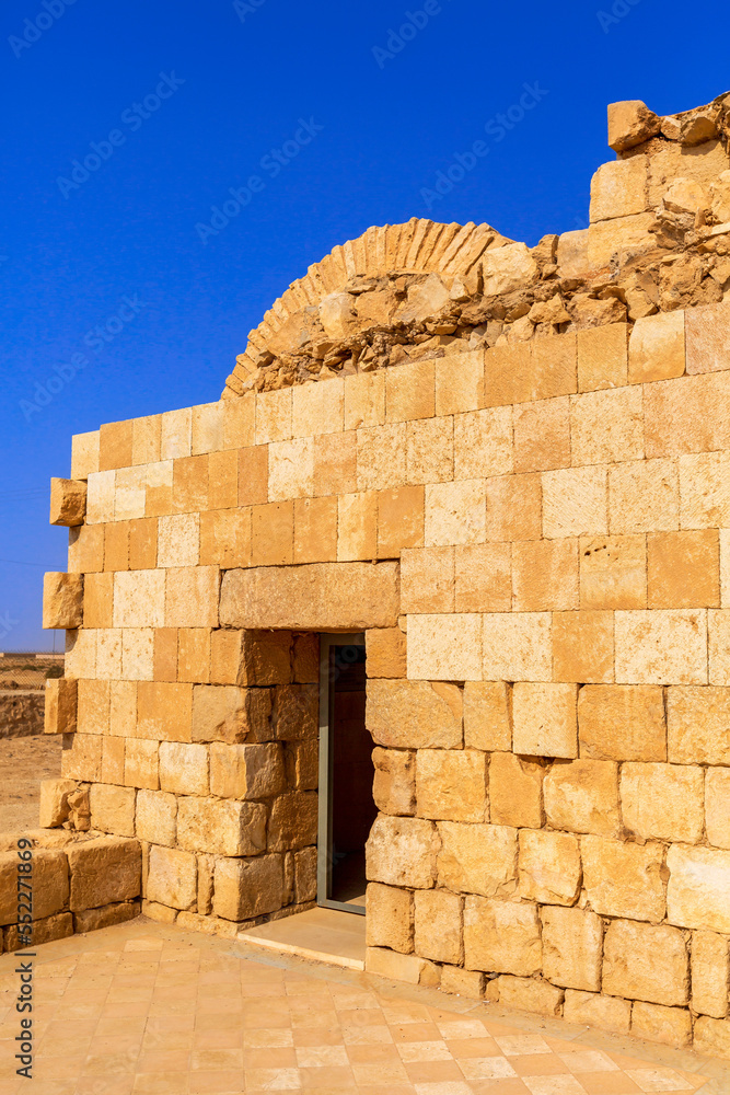 Exterior of Hammam Al Sarah, Desert Castle, Jordan