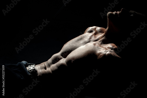 Принти на полотні Chest muscles