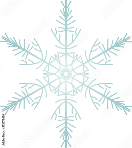 Snowflake Crystal in Winter © kuncirangin