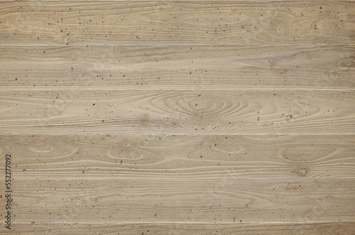 Wood grain board formwork concrete texture background. Wood plank formed concrete wall for design.