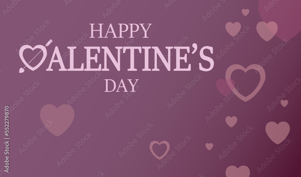 Postcard with valentines and congratulations on Valentine's Day. Vector. Postcard with valentines and congratulations on Valentine's Day. Vector.
