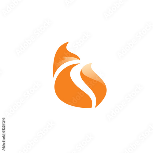 Abstract Fox Vector Illustration. Fox Logo Simple © ansgrav