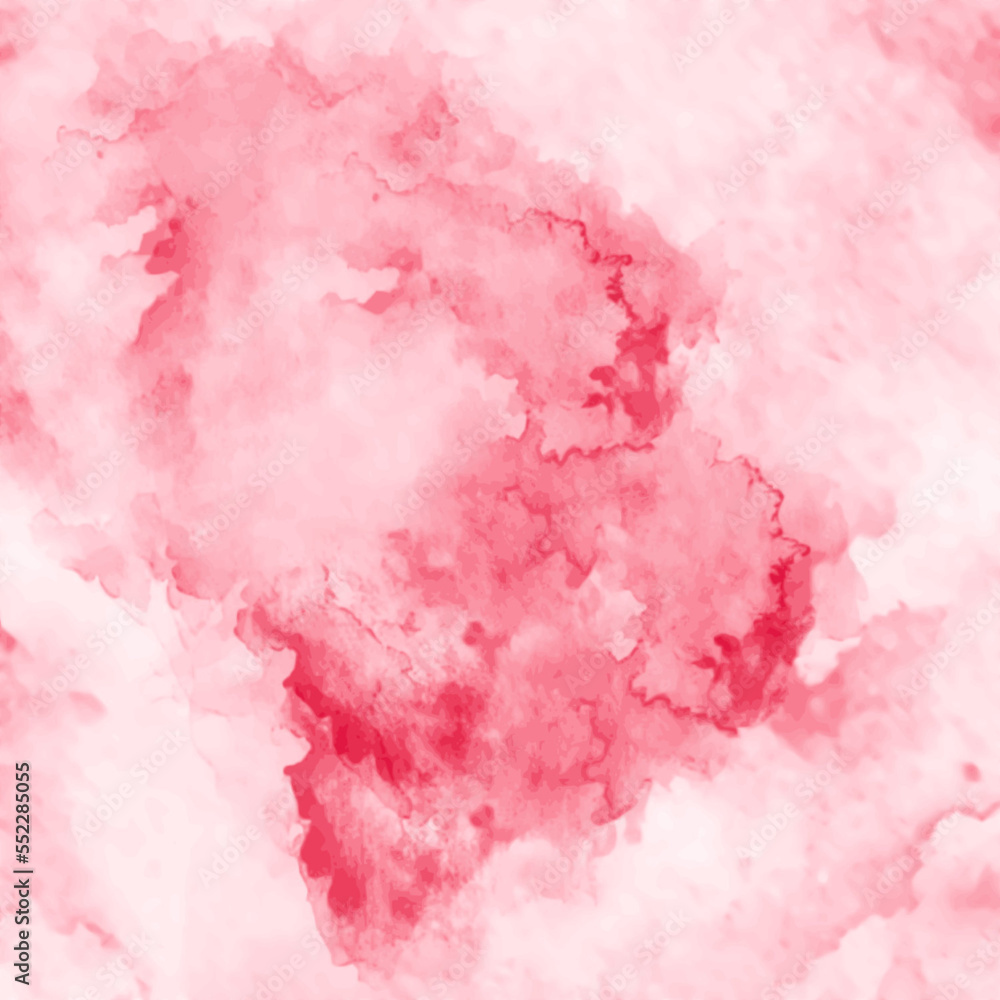 red watercolor cloud background