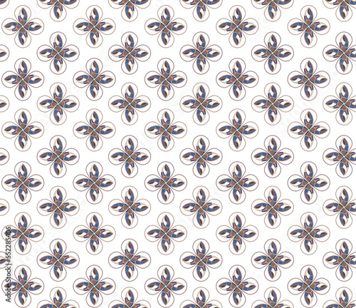 Modern geometric seamless pattern. Digital drawn illustration. Can be used as a design of textile other fabric  wallpaper  cards  invitations or decorative paper