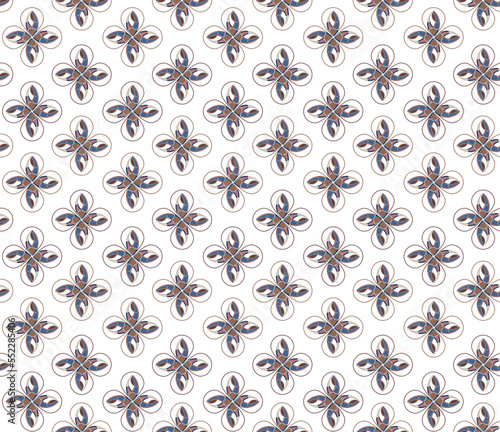 Modern geometric seamless pattern. Digital drawn illustration. Can be used as a design of textile other fabric, wallpaper, cards, invitations or decorative paper