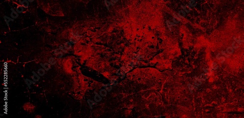 Elegant mysterious red cement background with abstract distressed grunge texture and dark energy texture.