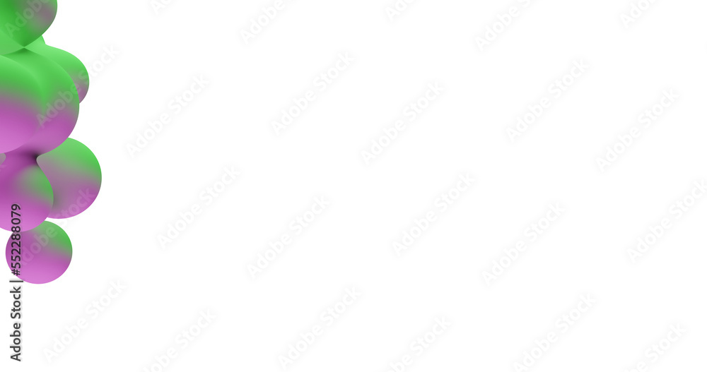 Fototapeta premium 3d liquid splash made in blender