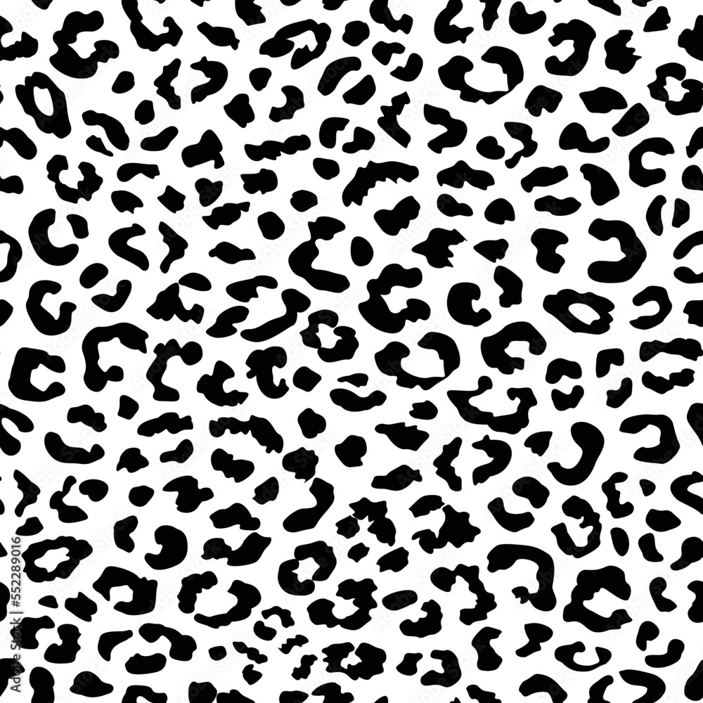 Animal Print Black And White Leopard Spots Seamless Pattern Animal animal-print-black-and-white-leopard-spots-seamless-pattern-animal