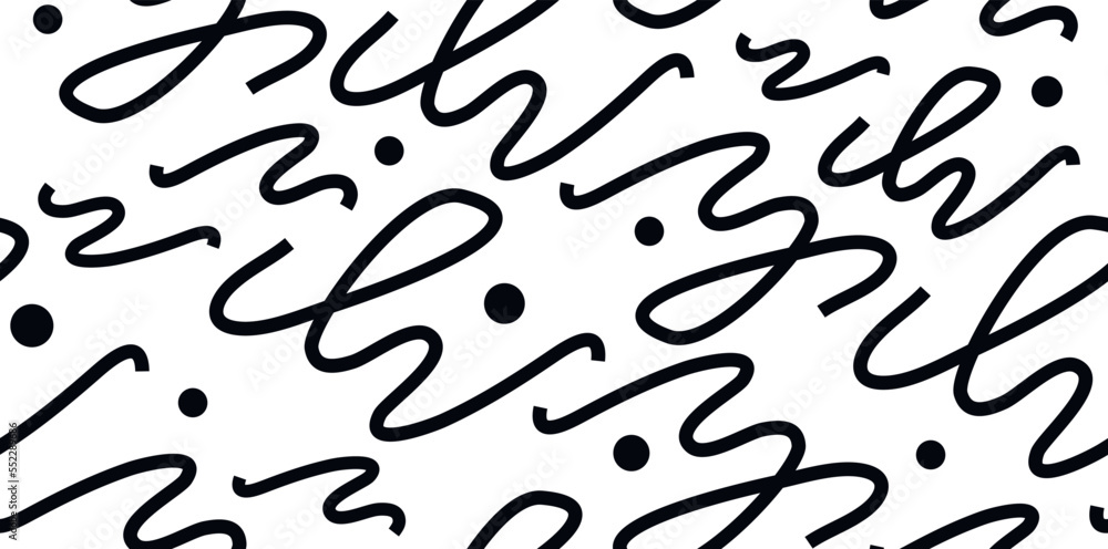 seamless lines, shape, circle, doodle, dot. abstract background in a minimalist style. monochrome pattern for print, paper, web design. vector art illustration. seamless lines, shape, circle, doodle, dot. abstract background in a minimalist style. monochrome pattern for print, paper, web design. vector art illustration.