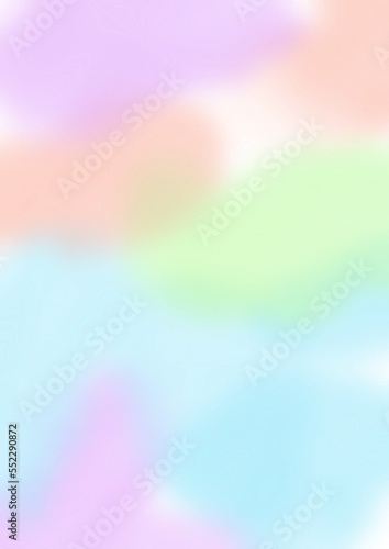 Creative background in pastel colors