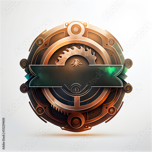 Mechanic gear app icon, set...